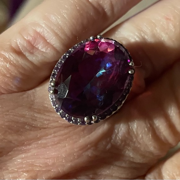 ***GENUINE ORIENTAL RUBY -HUGE STATEMENT RING-SIZE 7*** - Picture 6 of 16